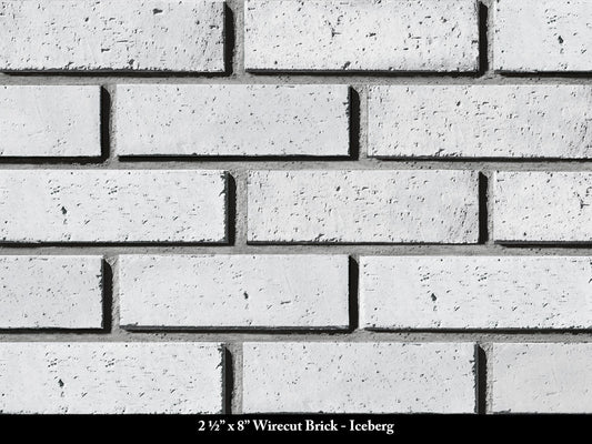 Iceberg Wirecut Thin Brick Veneer