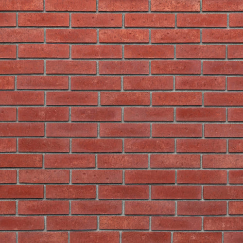Intense Red Vintage Brick Veneer