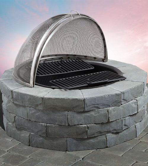 Ledgestone Round Fire Pit