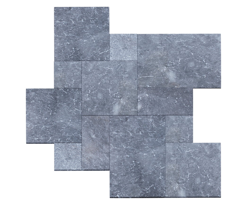 Pavimentos de mármol azul de lujo envejecidos 