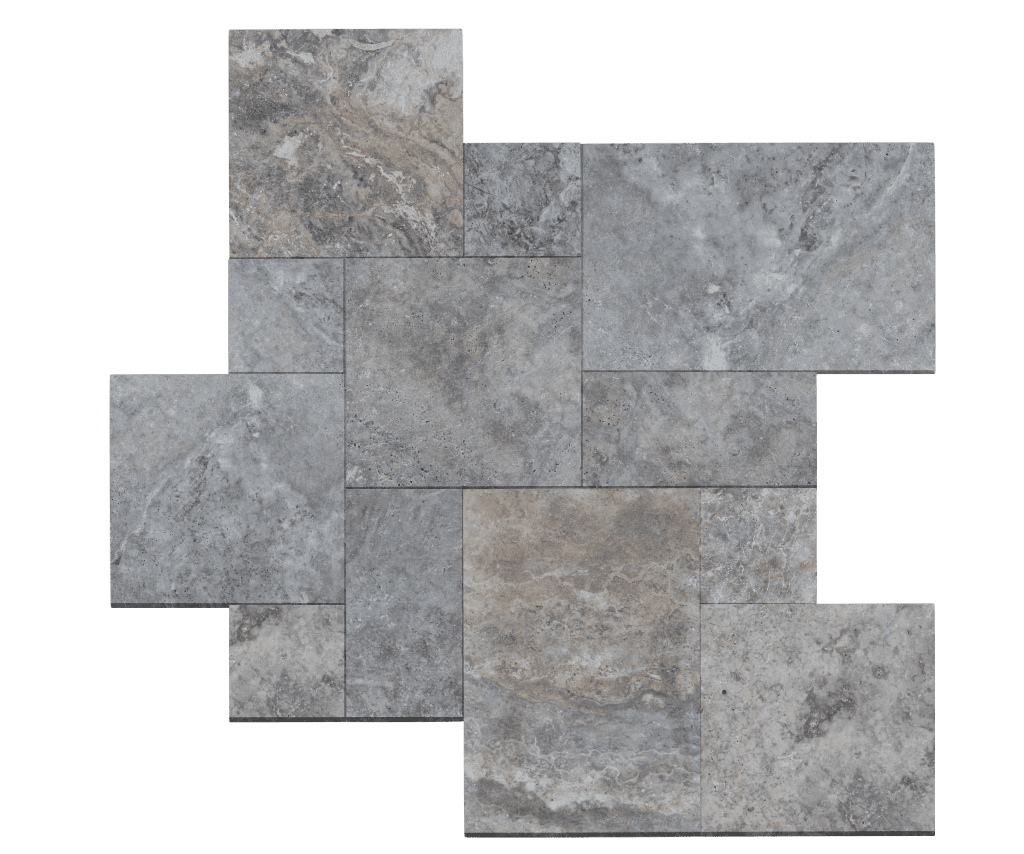 Pavimento para entrada de vehículos de mármol azul de lujo 