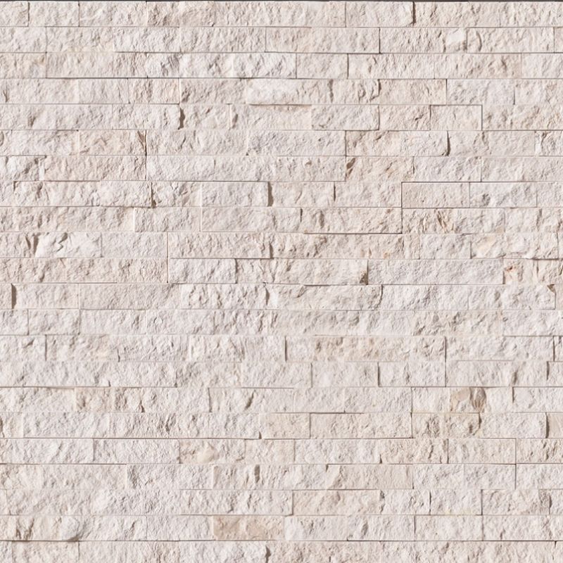 Revestimento de pedra empilhada Mayra White