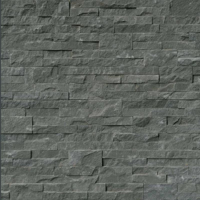 Folheado de pedra empilhada Mountain Bluestone
