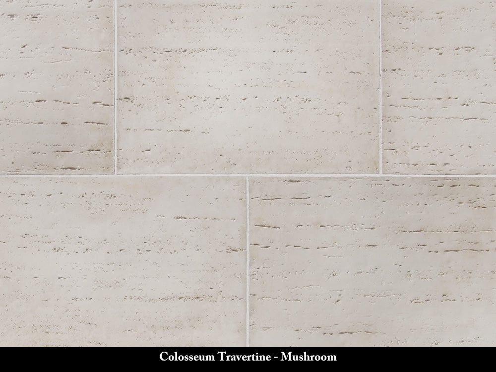 Mushroom Colosseum Travertine Stone Veneer
