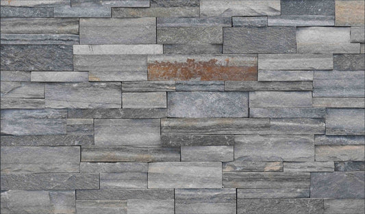 Revestimiento de piedra fina New England Terrain Ledgestone Formfit 