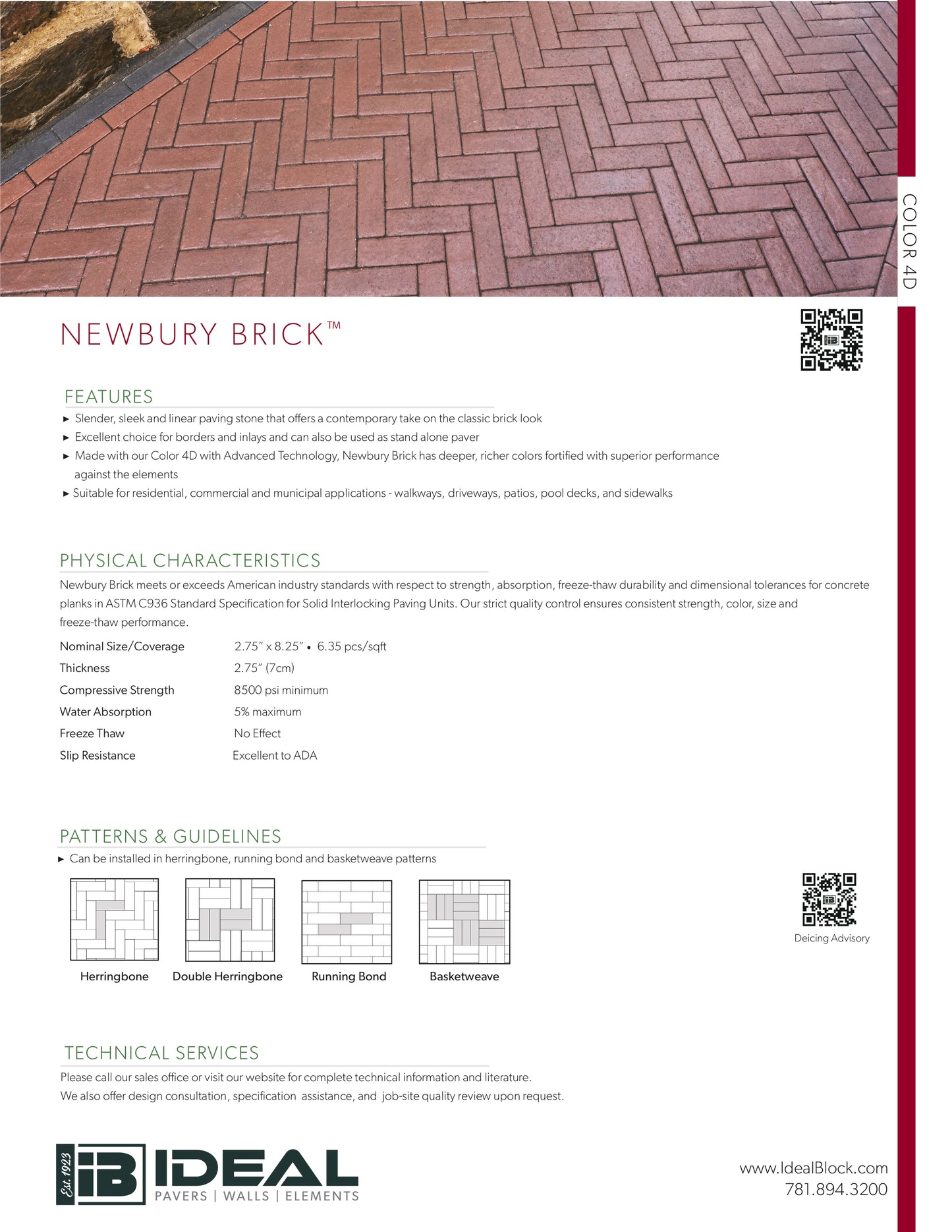 Newbury Brick™ Pavers