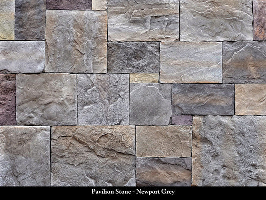 Newport Grey Pavilion Stone Veneer