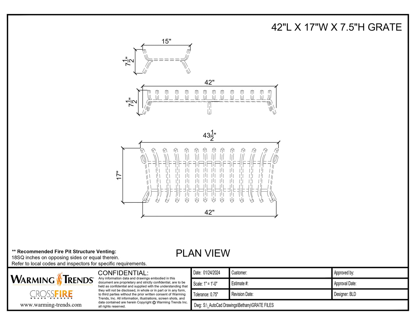 H-Style Fireplace Kit