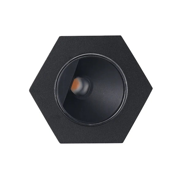 Onyx Hex Black Ring IV