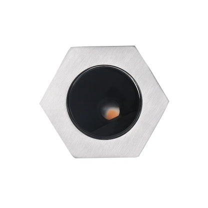 Onyx Hex Stainless Steel Ring III