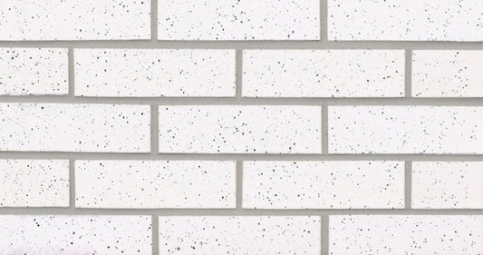 Oyster White with Speck Glazed Brick