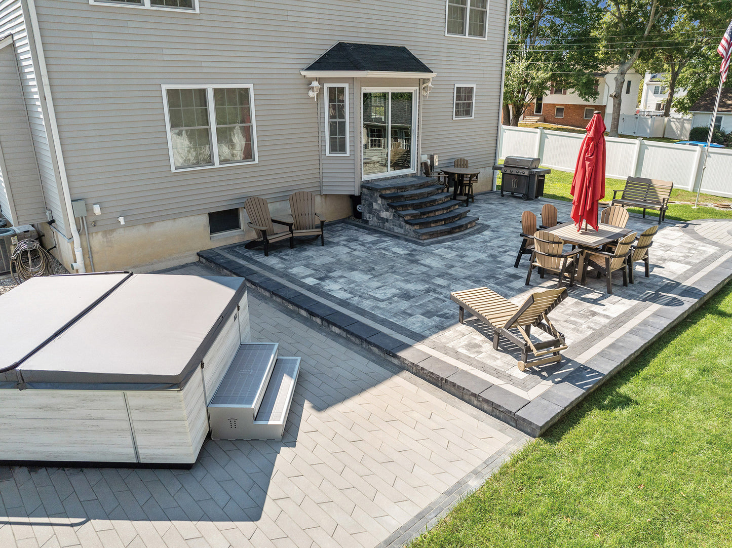 Pavimentadora de tablones 