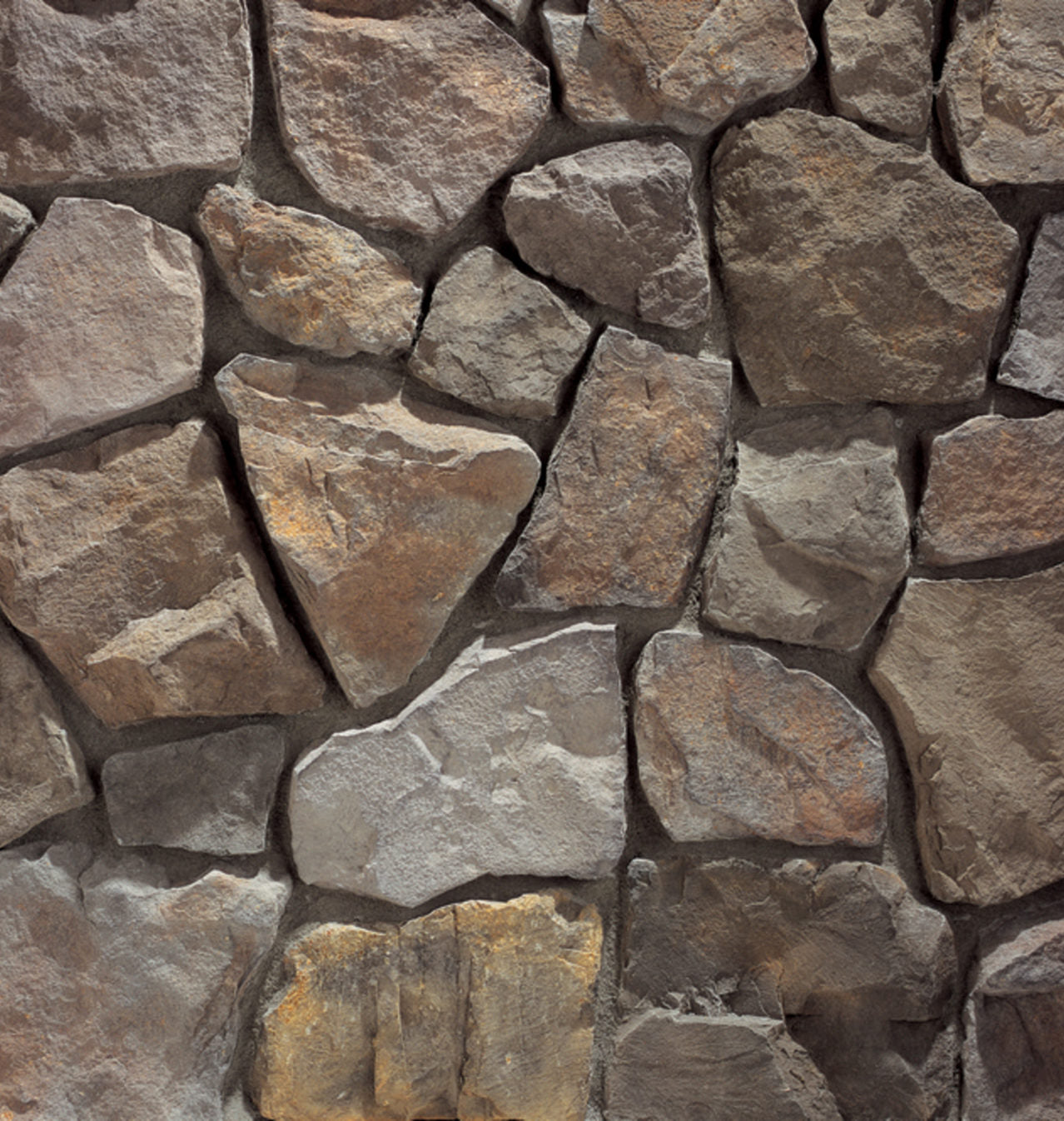 Revestimento de pedra de entulho do país de Polermo 