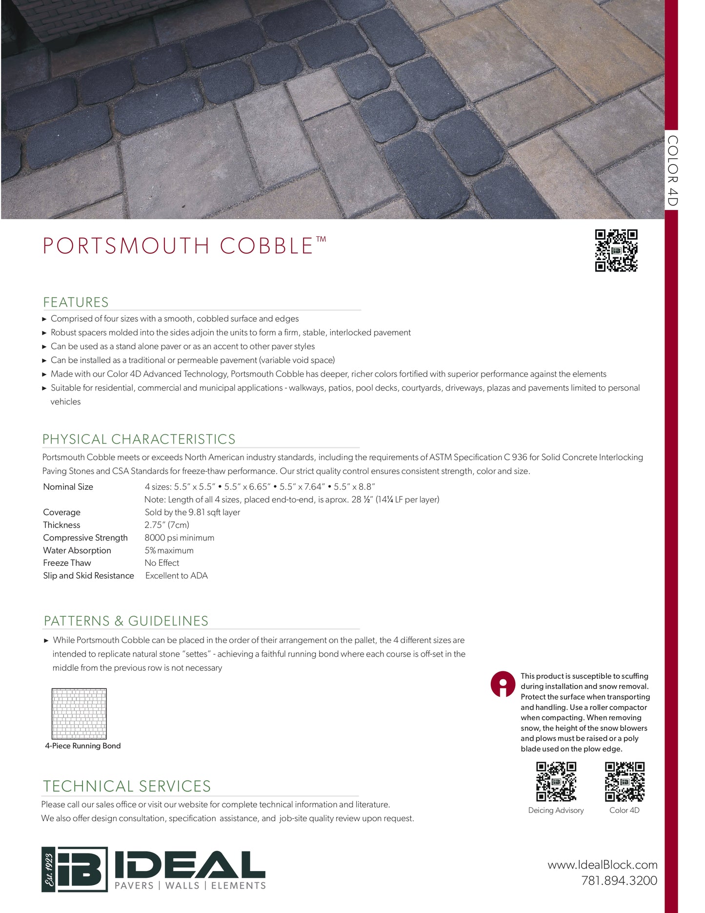 Portsmouth Cobble™ Pavers