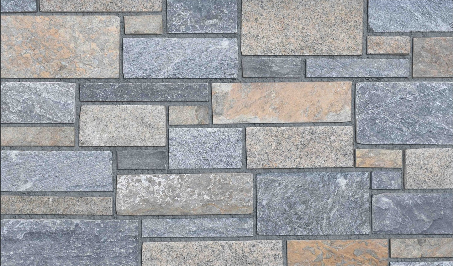 Folheado de pedra fina de 3 camadas de Ashlar da Providence 