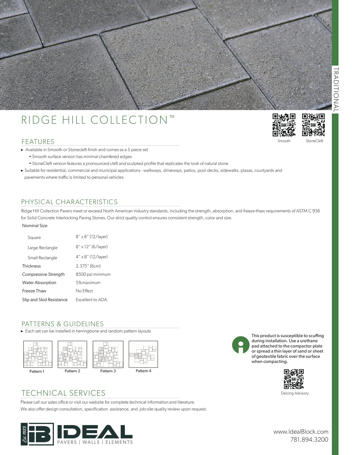 Ridge Hill Collection™ StoneCleft Pavers