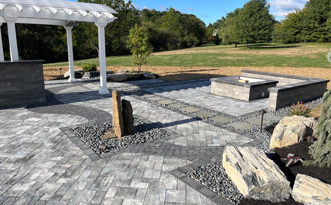 River Rock Pavers