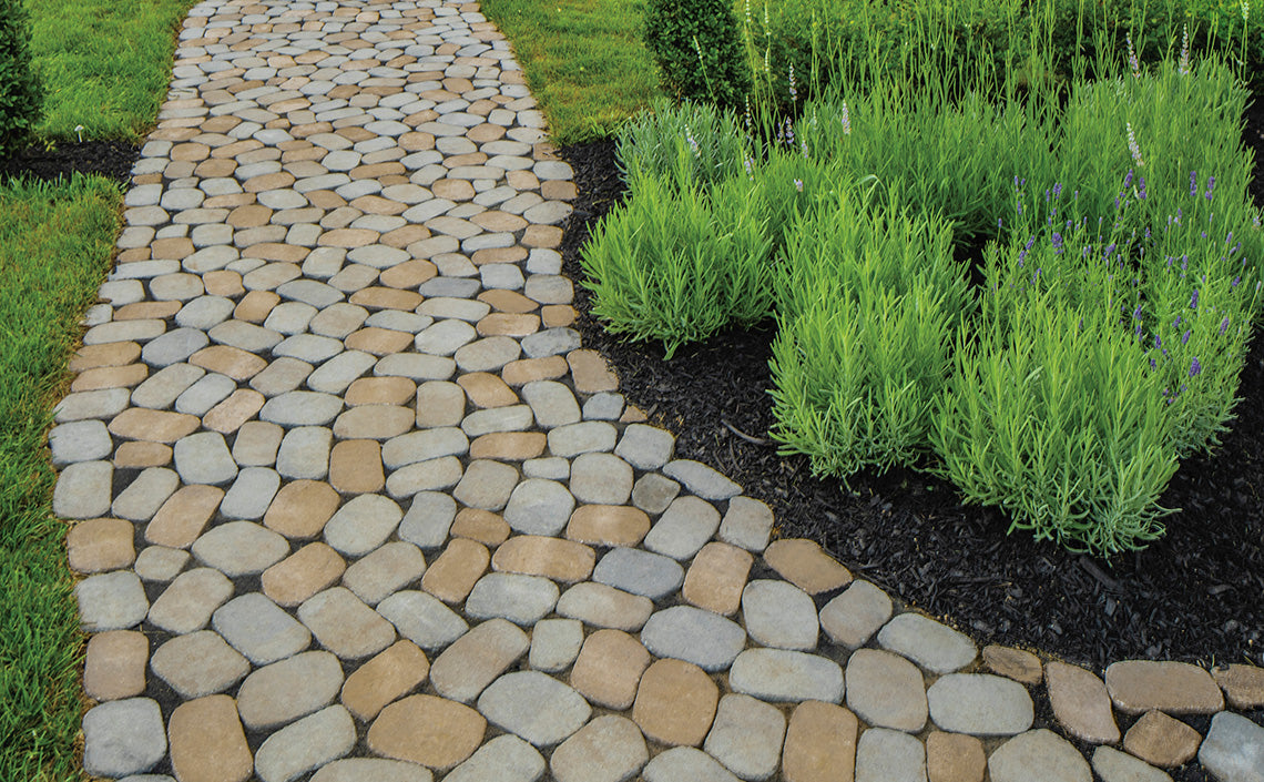 River Rock Pavers