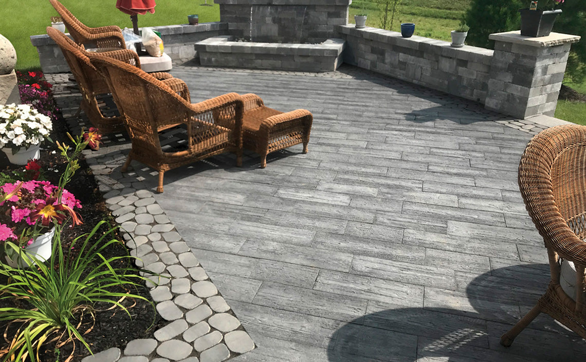 River Rock Pavers