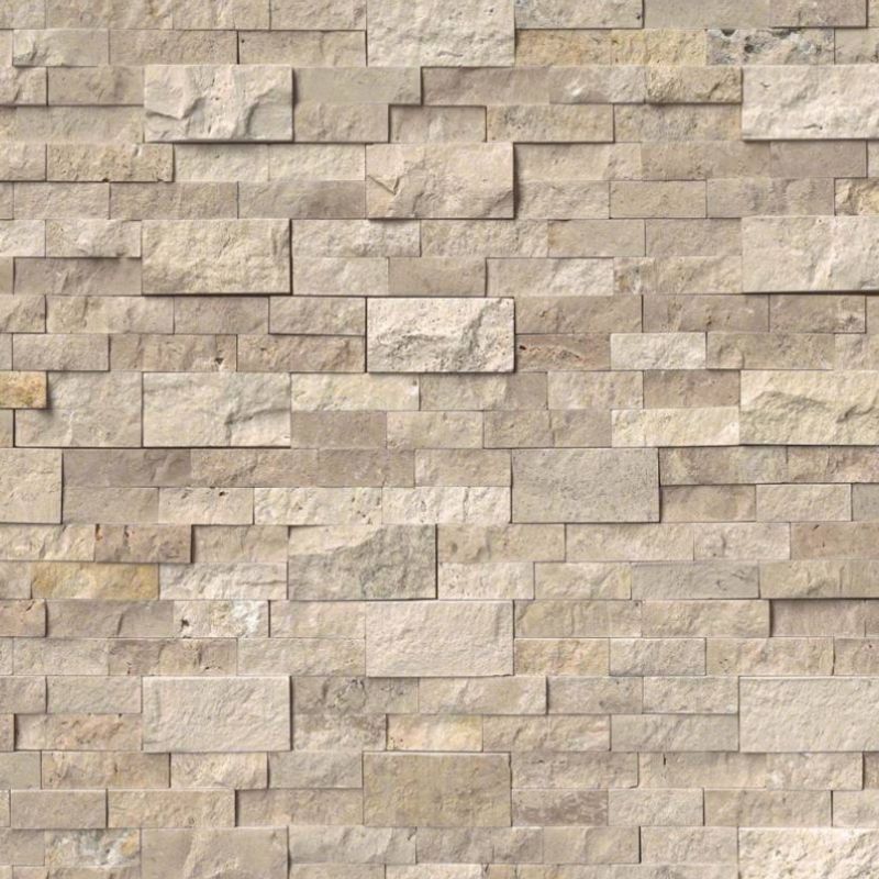 Roman Beige Stacked Stone Veneer