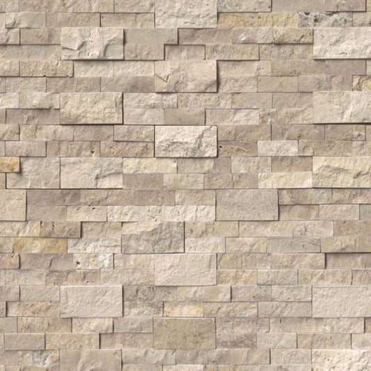 Roman Beige Stacked Stone Veneer