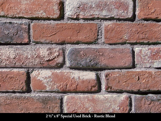 Rustic Blend Special Used Thin Brick Veneer