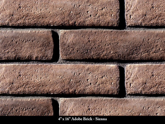 Sienna Adobe Thin Brick Veneer
