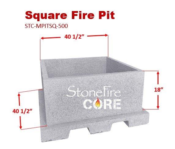 Square Fire Pit