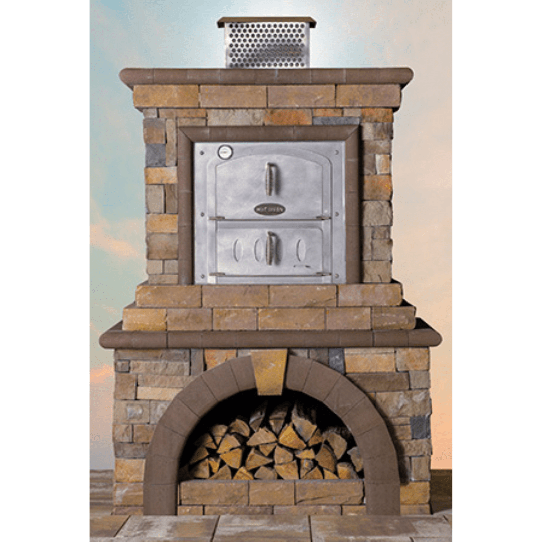 Stone Veneer Pizza Oven (1)