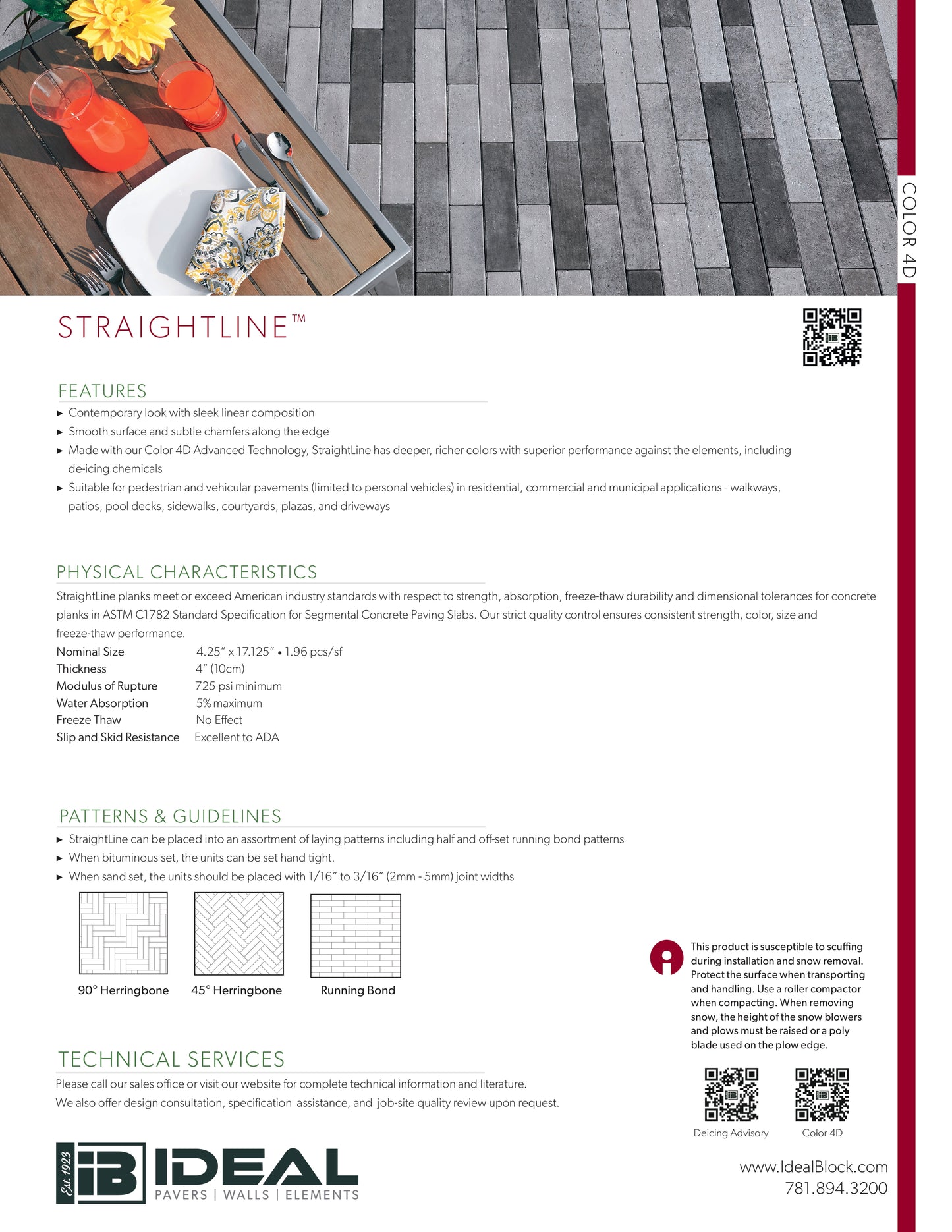 StraightLine™ Pavers