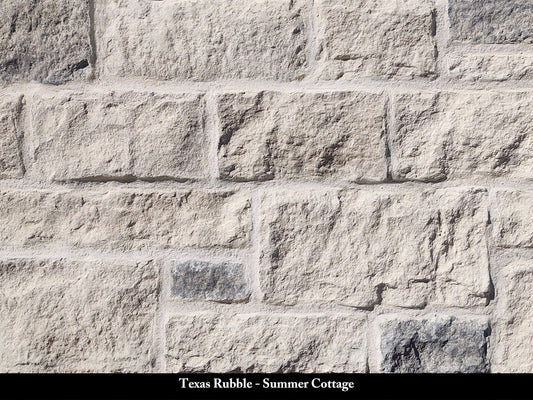 Summer Cottage Texas Rubble Stone Veneer
