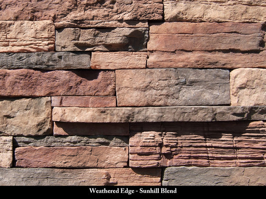 Sunhill Blend Weathered Edge Stone Veneer