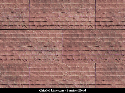 Sunriver Blend Chiseled Limestone Stone Veneer