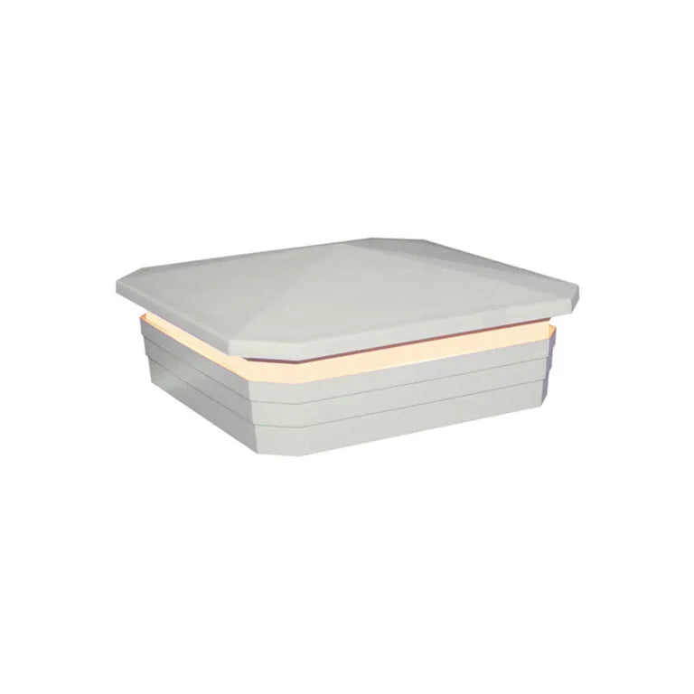 5" Composite LED Post Cap Light (Fits TimberTech Radiance Post) - Free Shipping