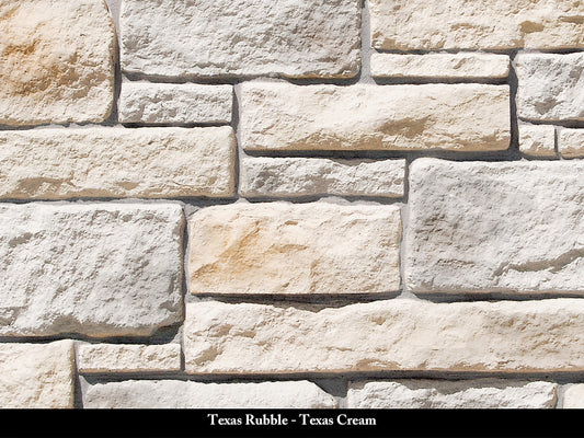 Texas Cream Texas Rubble Stone Veneer