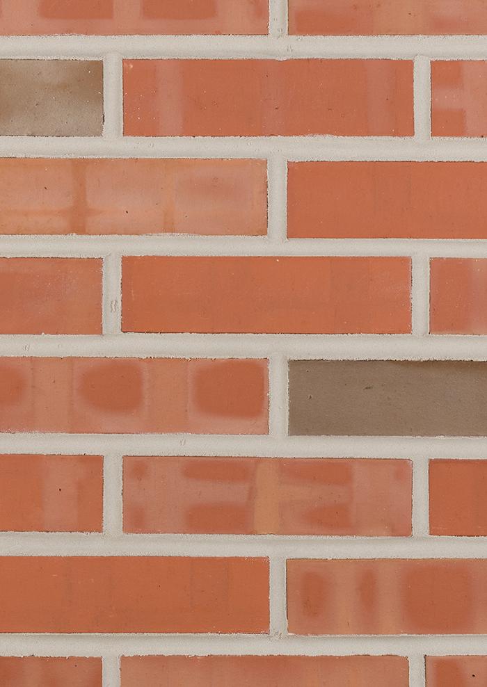 Ladrillo común con tapajuntas de Texas