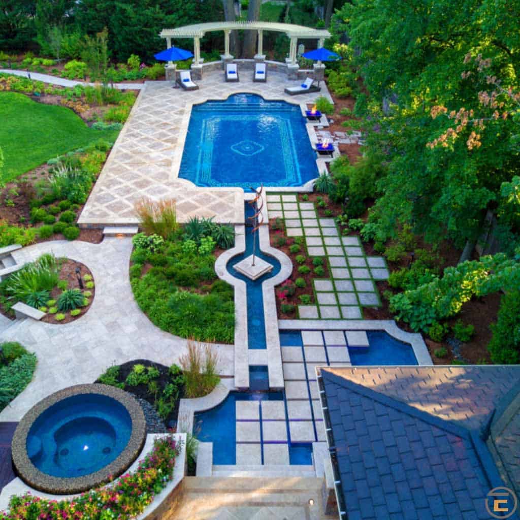 Timeless Walnut Travertine Pavers