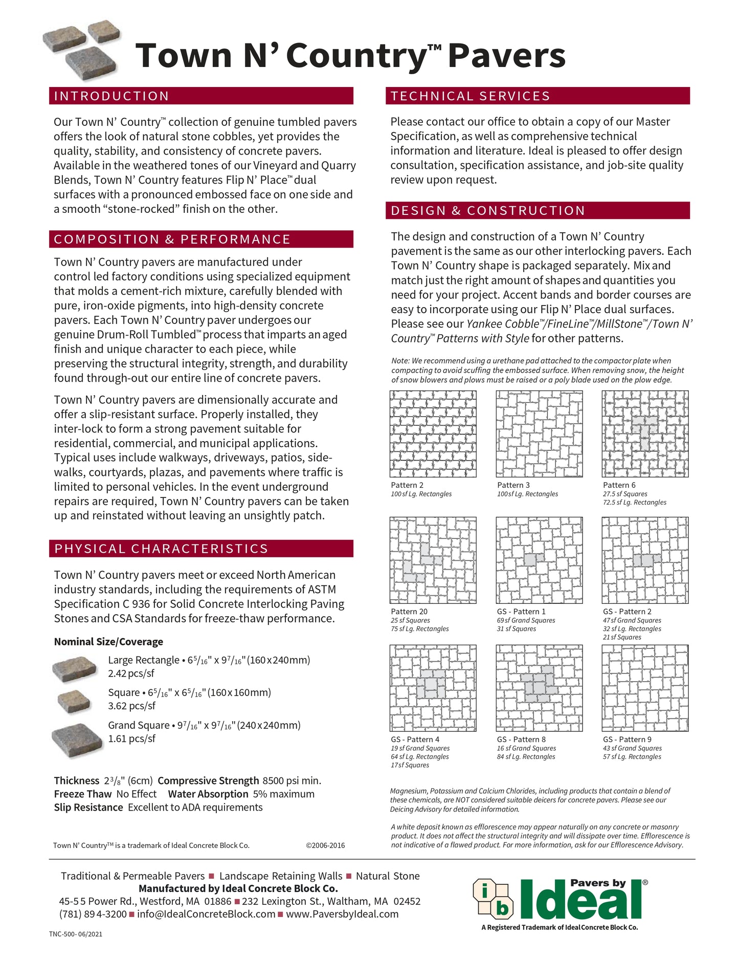 Town N’ Country™ Pavers