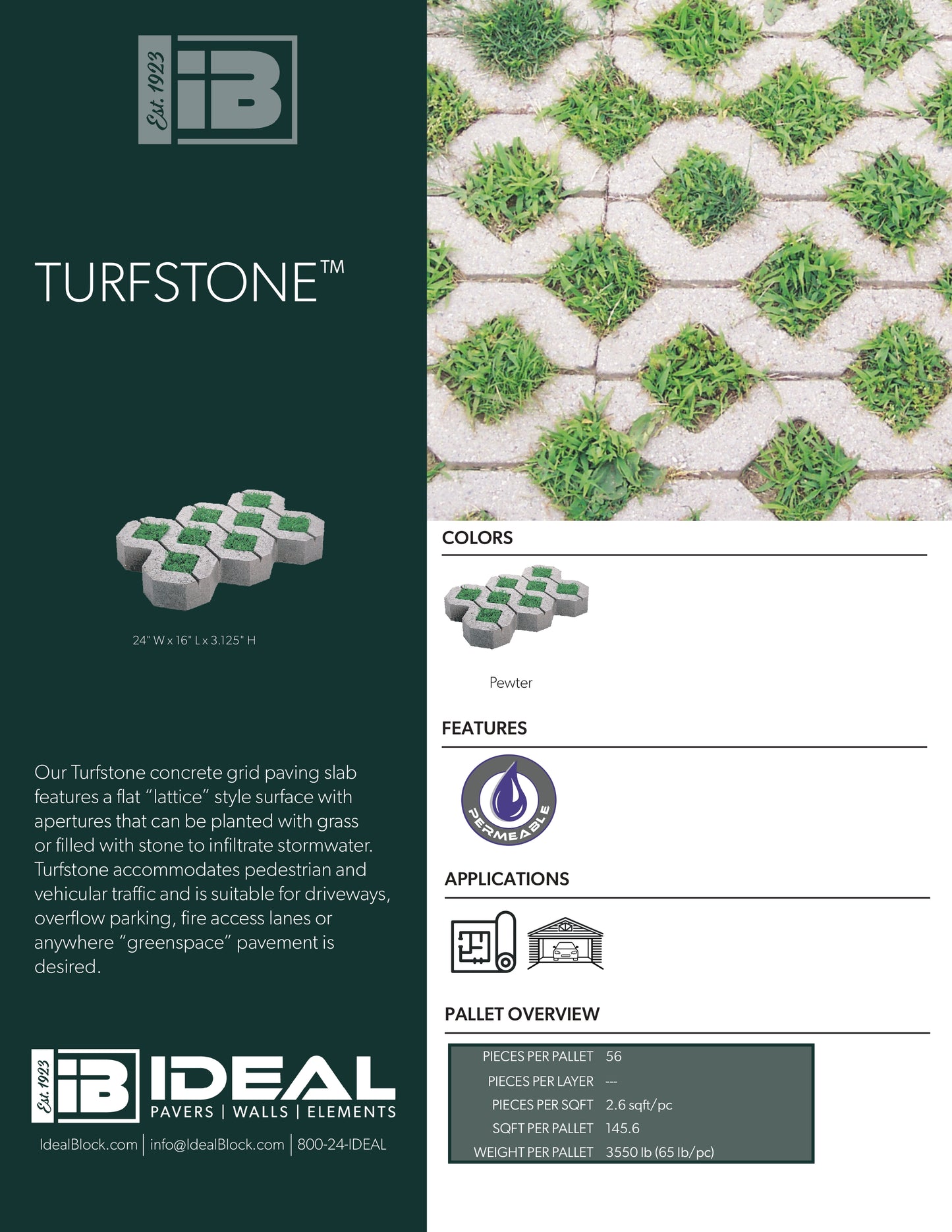 Turfstone™ Slabs