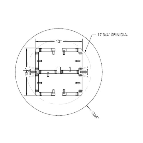 Circular Openings - Gas Insert Kits For Paver Fire Pits