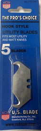 Craftco Big Hook Utility Knife Blade 5/Pk Carded