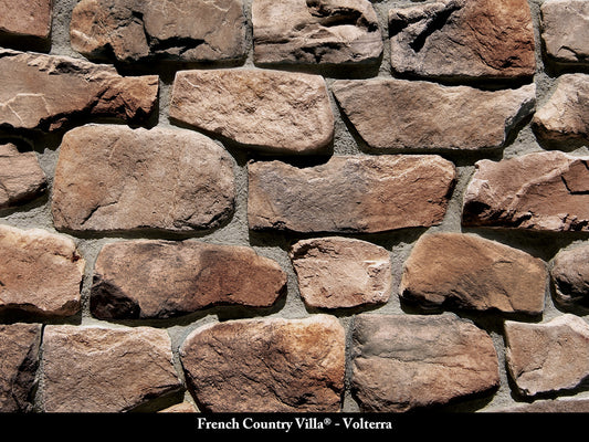 Volterra French Country Villa Stone Veneer