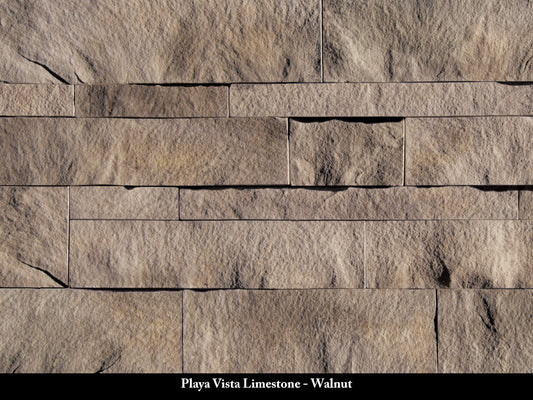 Walnut Playa Vista Limestone Stone Veneer