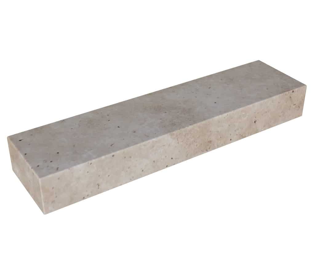 Walnut Travertine 6-inch Block