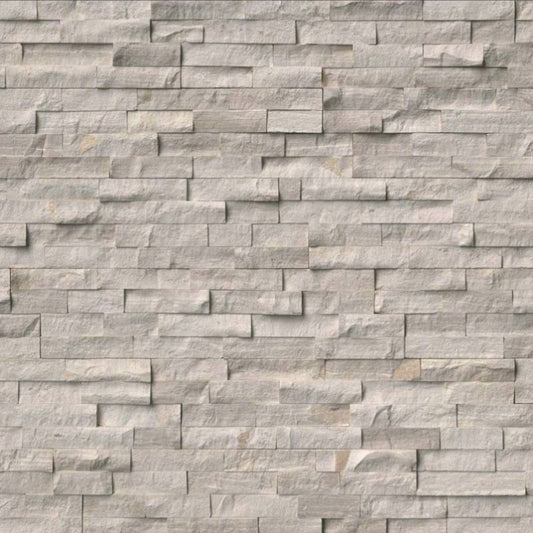 White Oak Split Face Stacked Stone Veneer