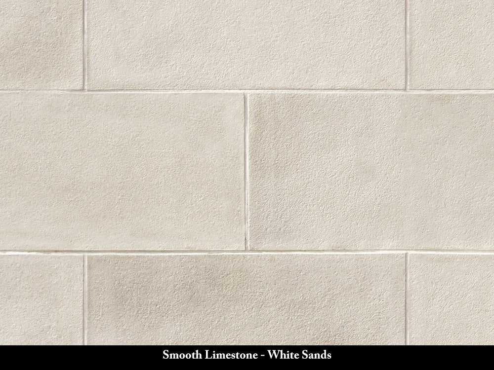 White Sands Smooth Limestone Stone Veneer