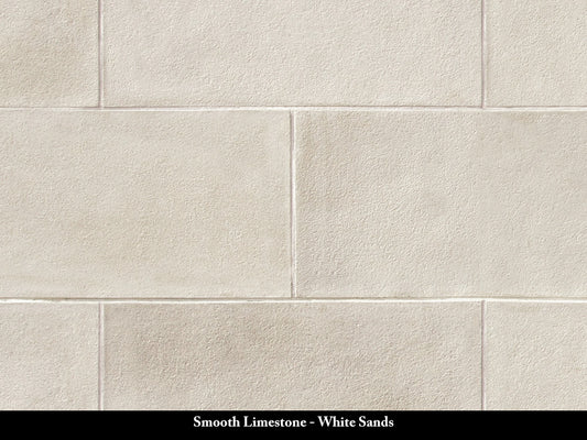 White Sands Smooth Limestone Stone Veneer