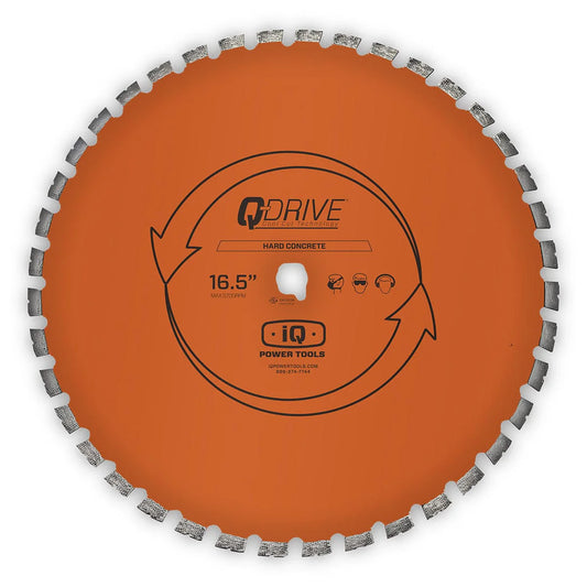 iqpowertools 16 5in q drive hard concrete diamond blade iqpowertools 40532187578687