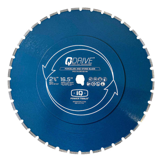 iqpowertools 16 5in q drive porcelain diamond blade iqpowertools 40532194263359