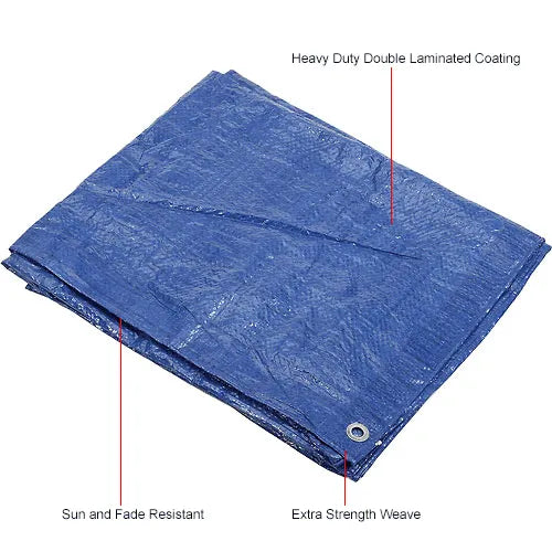 30' X 50' Blue Poly Tarp